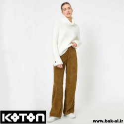 شلوار مخملی كبريتي Koton